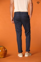 Milano men's chino pants in pima cotton extra slim fit ①