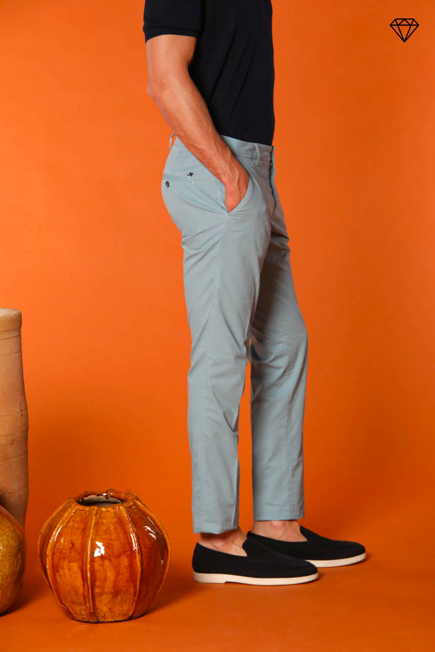 Milano Herren Chino Hose aus Pima-Baumwolle Extra Slim Fit ①