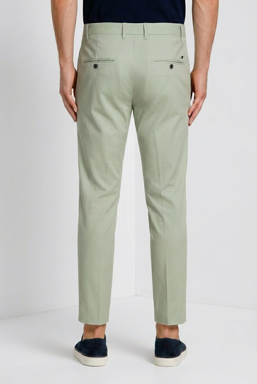 Milano Herren Chino Hose aus Gabardine Stretch extra slim fit ①