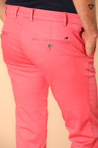 Milano men's chino pants in pima cotton extra slim fit ①