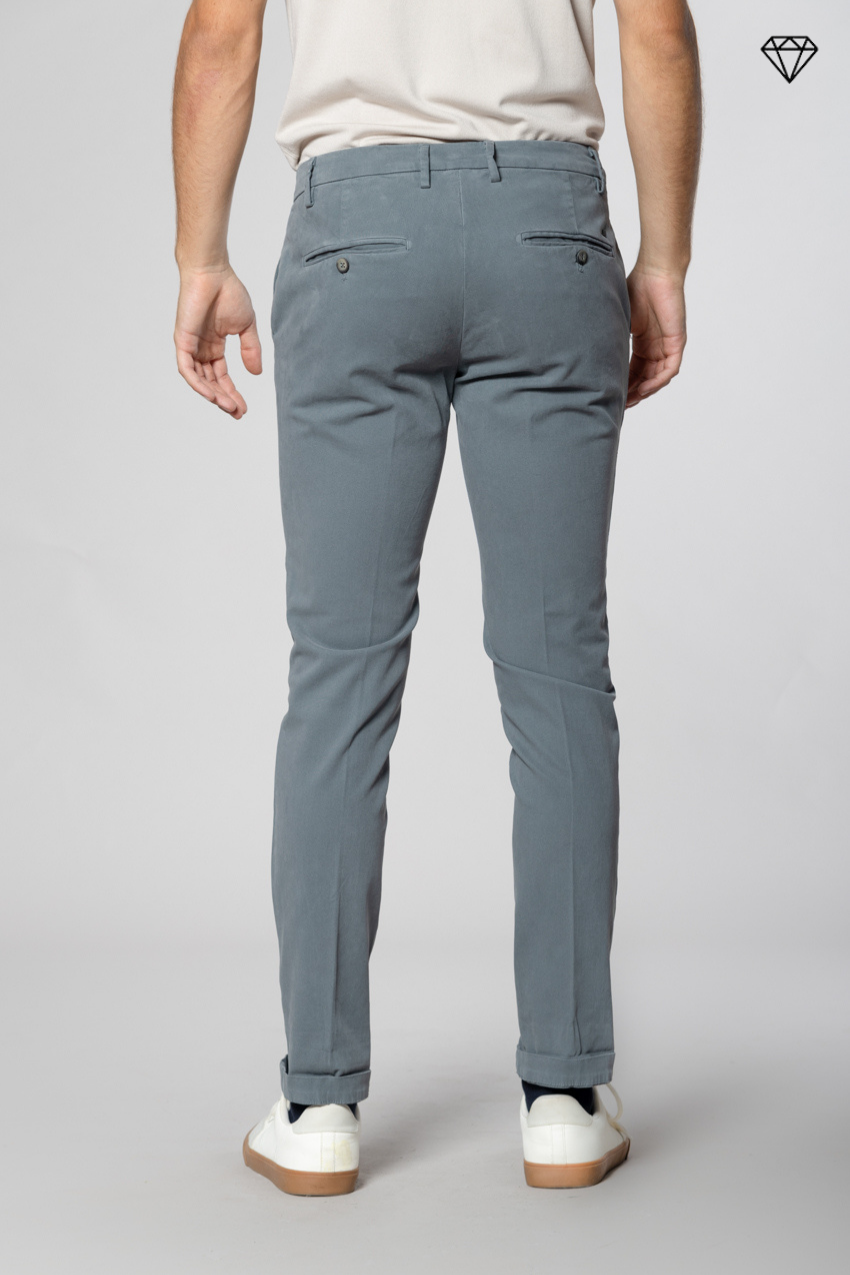 Milano Herren Chino Hose in Gabardine Stretch Extra Slim Fit ①