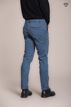 Milano men's chino pants in stretch gabardine extra slim fit ①