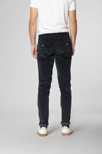 Milano pantalone chino uomo in velluto 500 righe extra slim fit