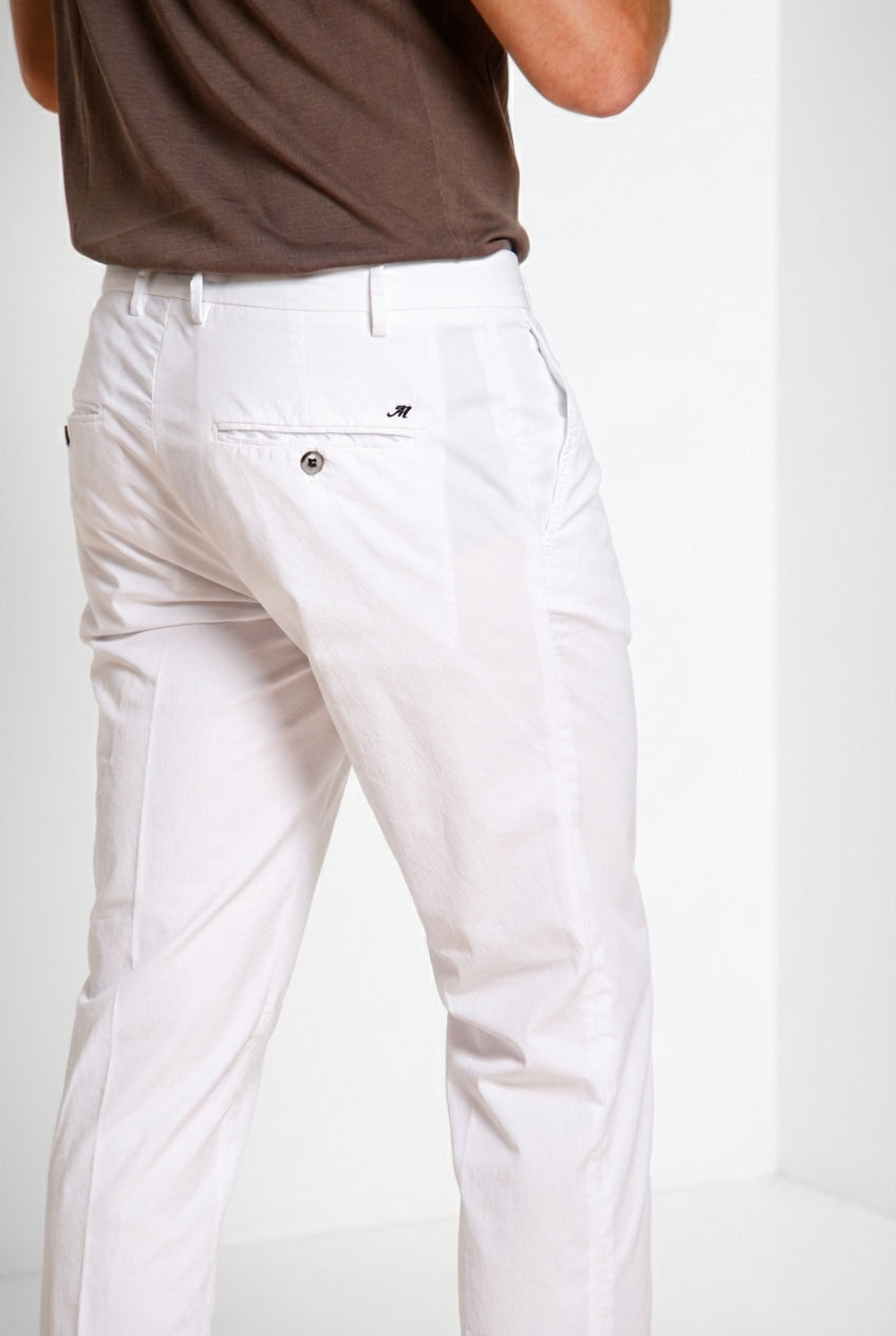 Milano Herren Chino Hose aus Stretch-Gabardine extra slim fit ①