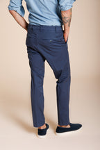 Milano pantalon chino homme en gabardine stretch extra slim fit ①