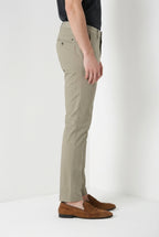 Milano men's chino pants in stretch gabardine extra slim fit ①