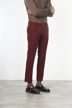 Milano Chinohose Herren in Stretch-Gabardine, Extra Slim Fit ①