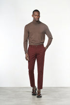 Milano Chinohose Herren in Stretch-Gabardine, Extra Slim Fit ①