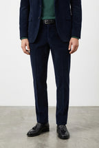Milano pantalón chino de hombre en pana 500 rayas, extra slim fit ①