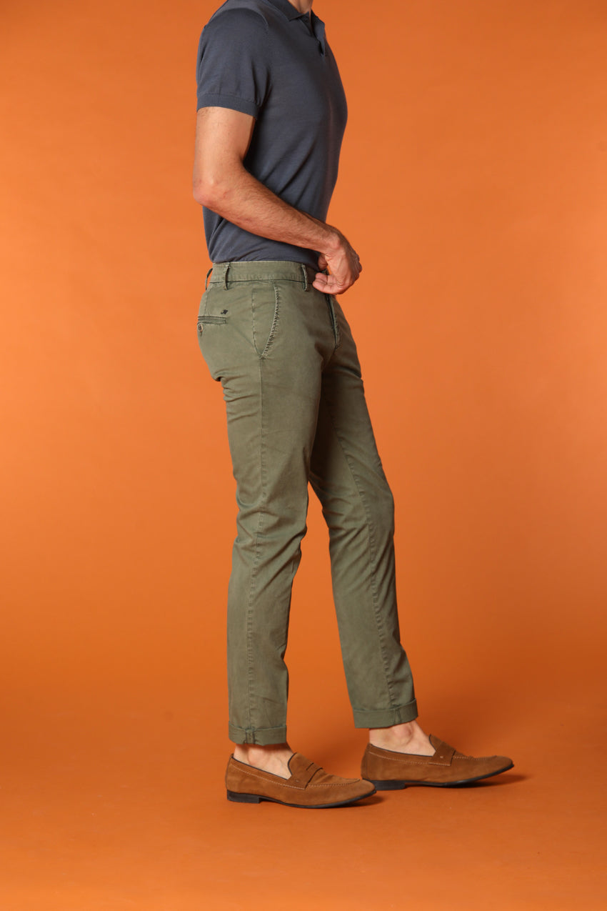 Milano Essential men's chino pants in stretch twill extra slim fit