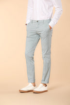 Milano Essential Pantalon chino homme en coton pima twill stretch extra slim fit