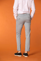 Milano Essential Pantalon chino homme en coton pima twill stretch coupe extra slim fit