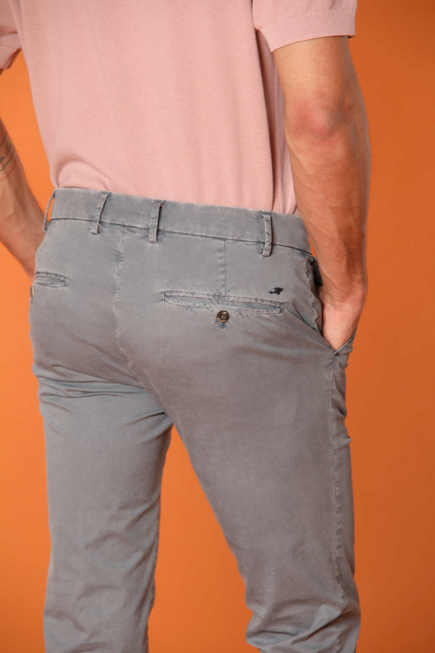 Milano Essential men's chino pants in pima cotton stretch twill Extra slim fit