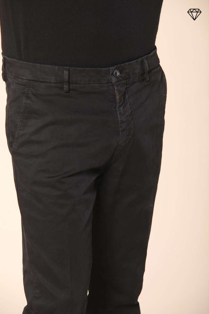 Osaka pantalon chino homme en coton modal stretch coupe carott