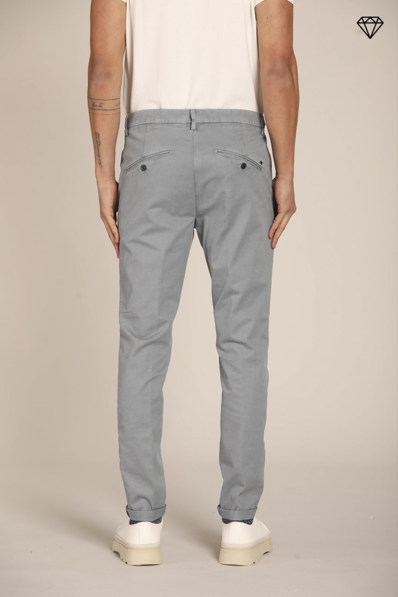 Osaka  Herren Chino-Hose aus Baumwolle modal Stretch Carrot Fit ①