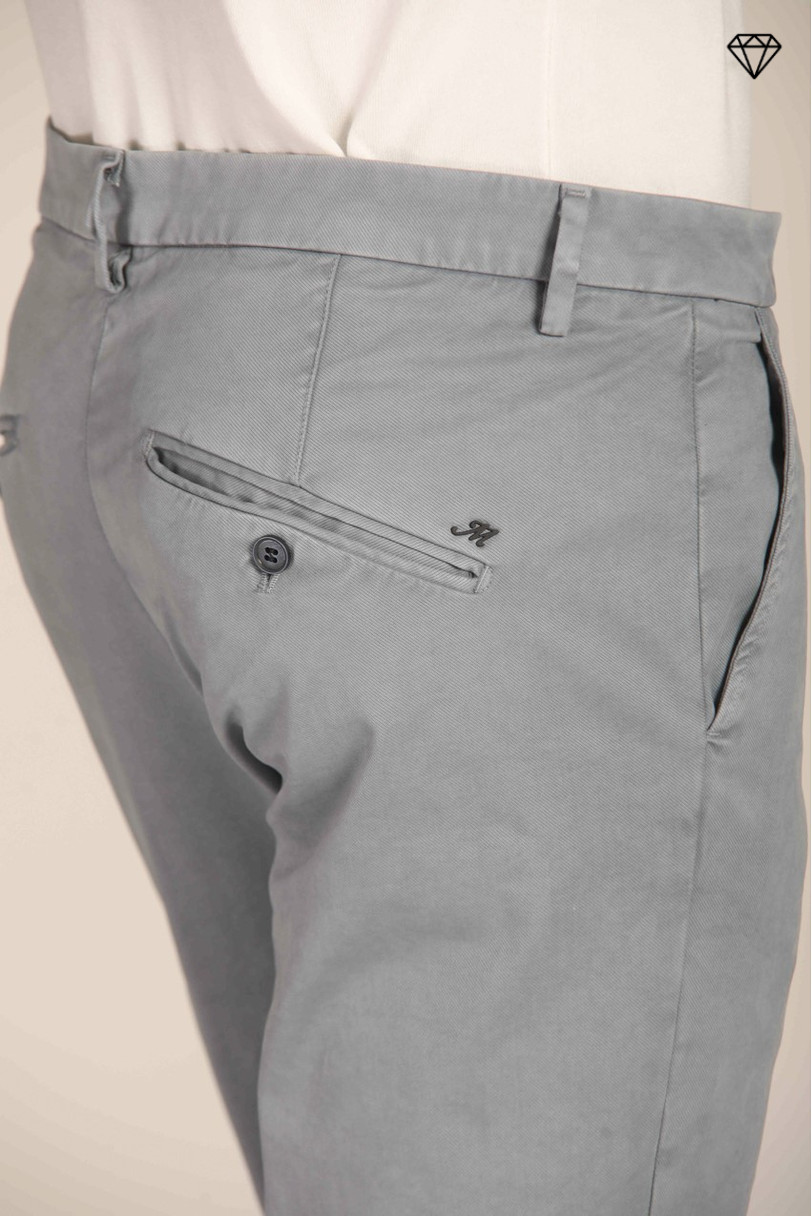 Osaka  Herren Chino-Hose aus Baumwolle modal Stretch Carrot Fit ①