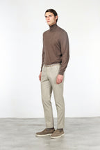 Torino Winter pantalón chino de hombre en gabardina stretch slim fit