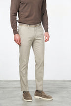 Torino Winter pantalón chino de hombre en gabardina stretch slim fit