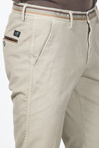 Torino Winter pantalón chino de hombre en gabardina stretch slim fit