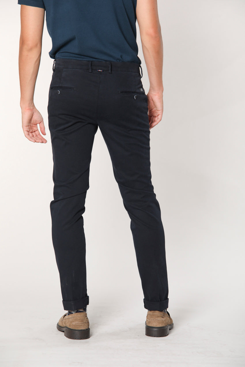 Torino Style Herren Chino Hose aus Gabardine Slim Fit  ①.