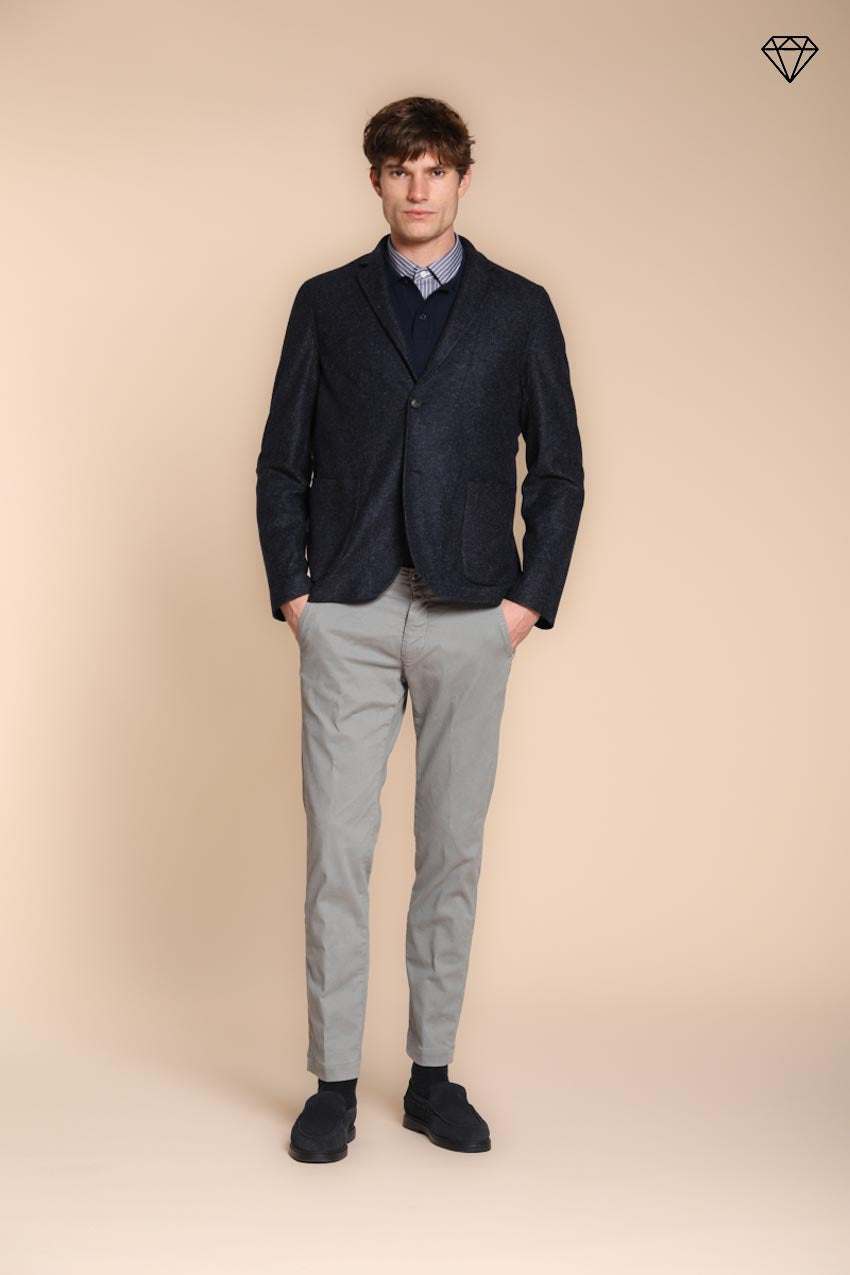Torino pantalón chino hombre en gabardina slim fit ①