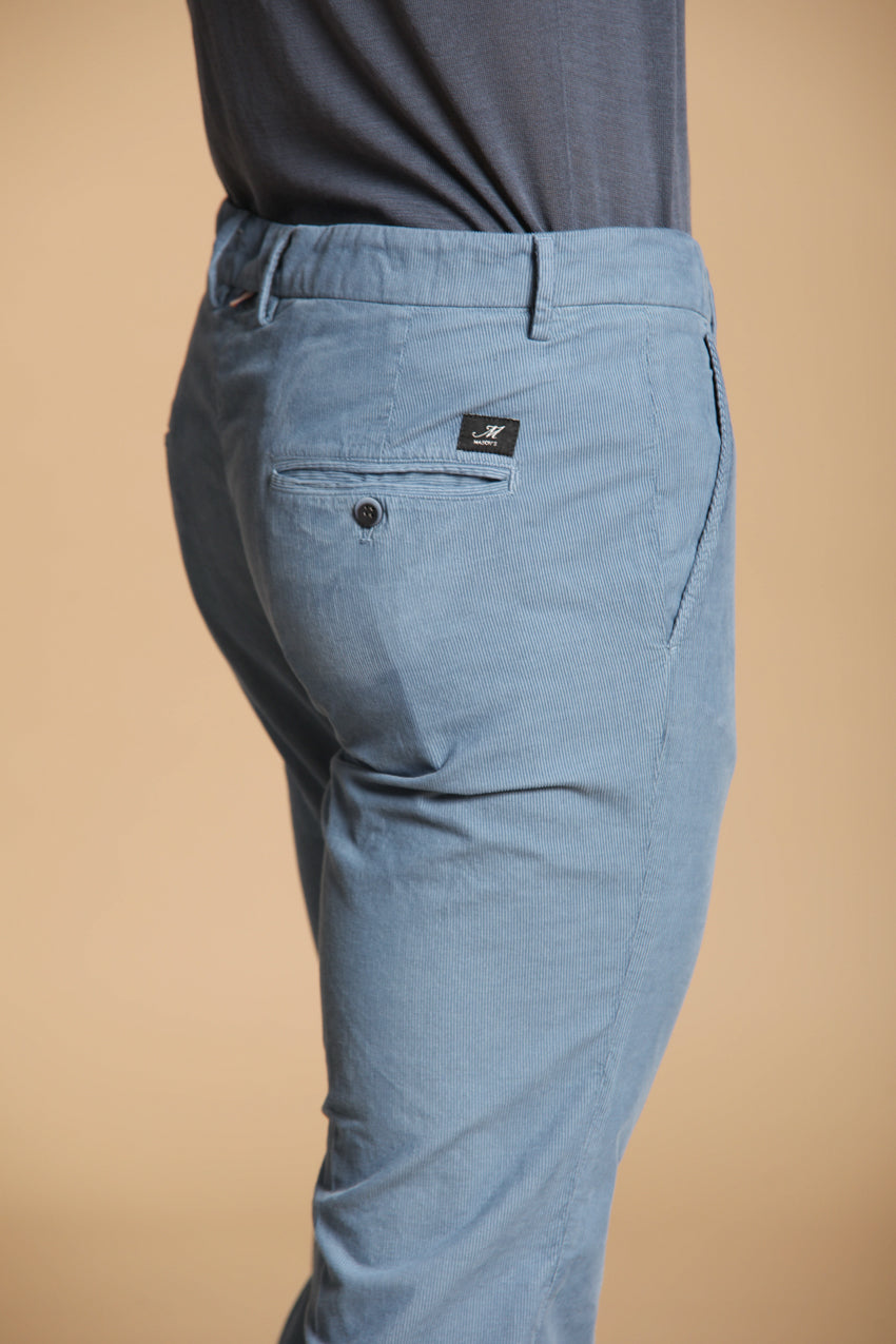 Torino pantalon chino homme tailleur en coton léger slim fit