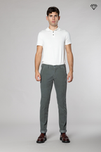 Torino men's chino pants in 1500 wale corduroy slim fit ①