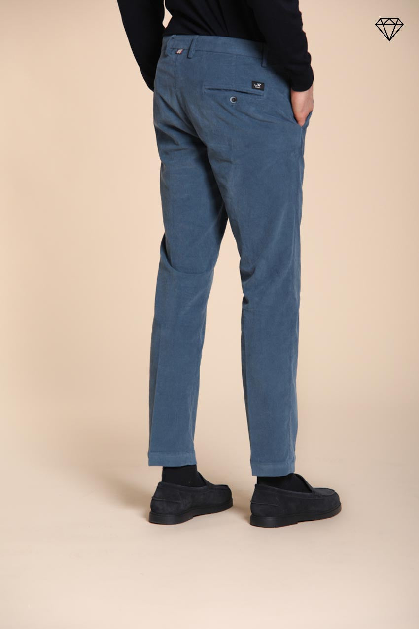 Torino pantalón chino hombre en terciopelo 1500 rigas slim fit ①