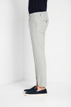 Milano pantalón chino hombre en espiga extra slim fit