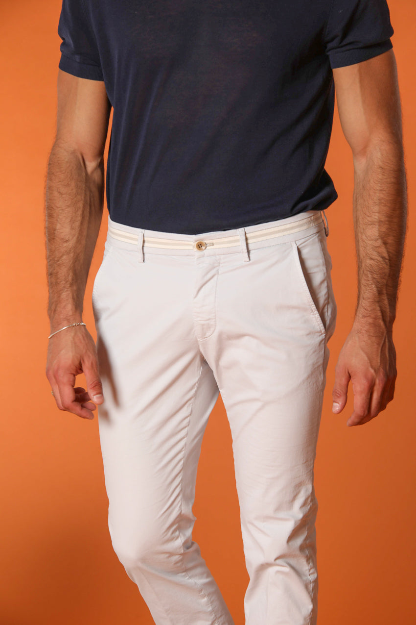 Torino Superstar pantalón chino hombre en algodón pima slim fit