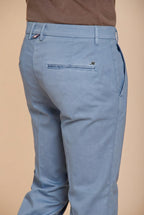 Torino Flex pantalon chino homme en gabardine stretch slim fit ①