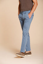 Torino Flex pantalon chino homme en gabardine stretch slim fit ①