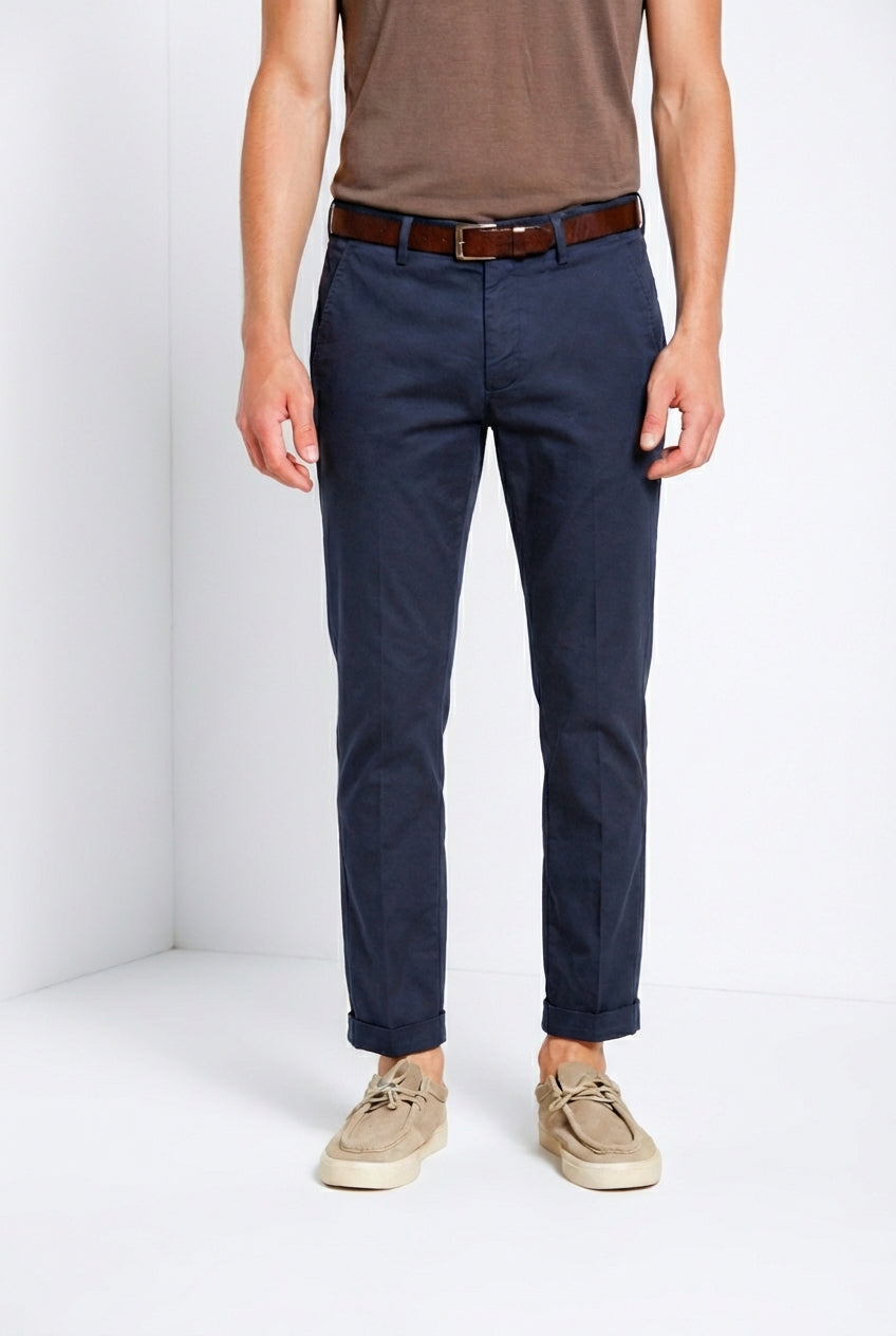 Torino Flex Herren Chinohose aus Stretch-Gabardine slim fit ①