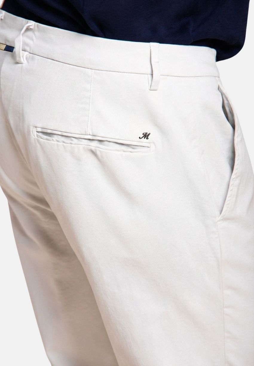 Torino Flex pantalone chino uomo in gabardina stretch slim fit ①