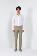 Torino City Icon Flex Hose Chino Herren aus Stretch-Cavallery aus Baumwolle und Leinen slim fit