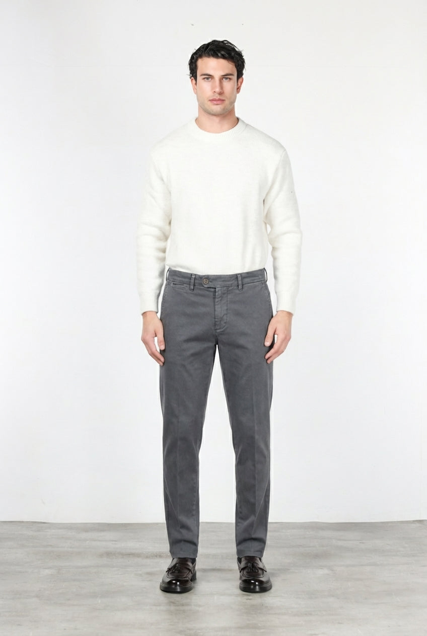 Square Work Chinohose für Herren aus Stretch-Bull mit relaxed fit