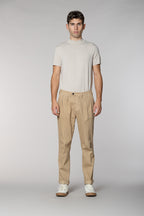 Boston 2 Pinces men's chino pants in tricot relaxed fit