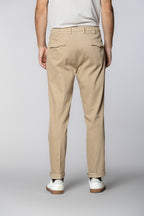 Boston 2 Pinces men's chino pants in tricot relaxed fit
