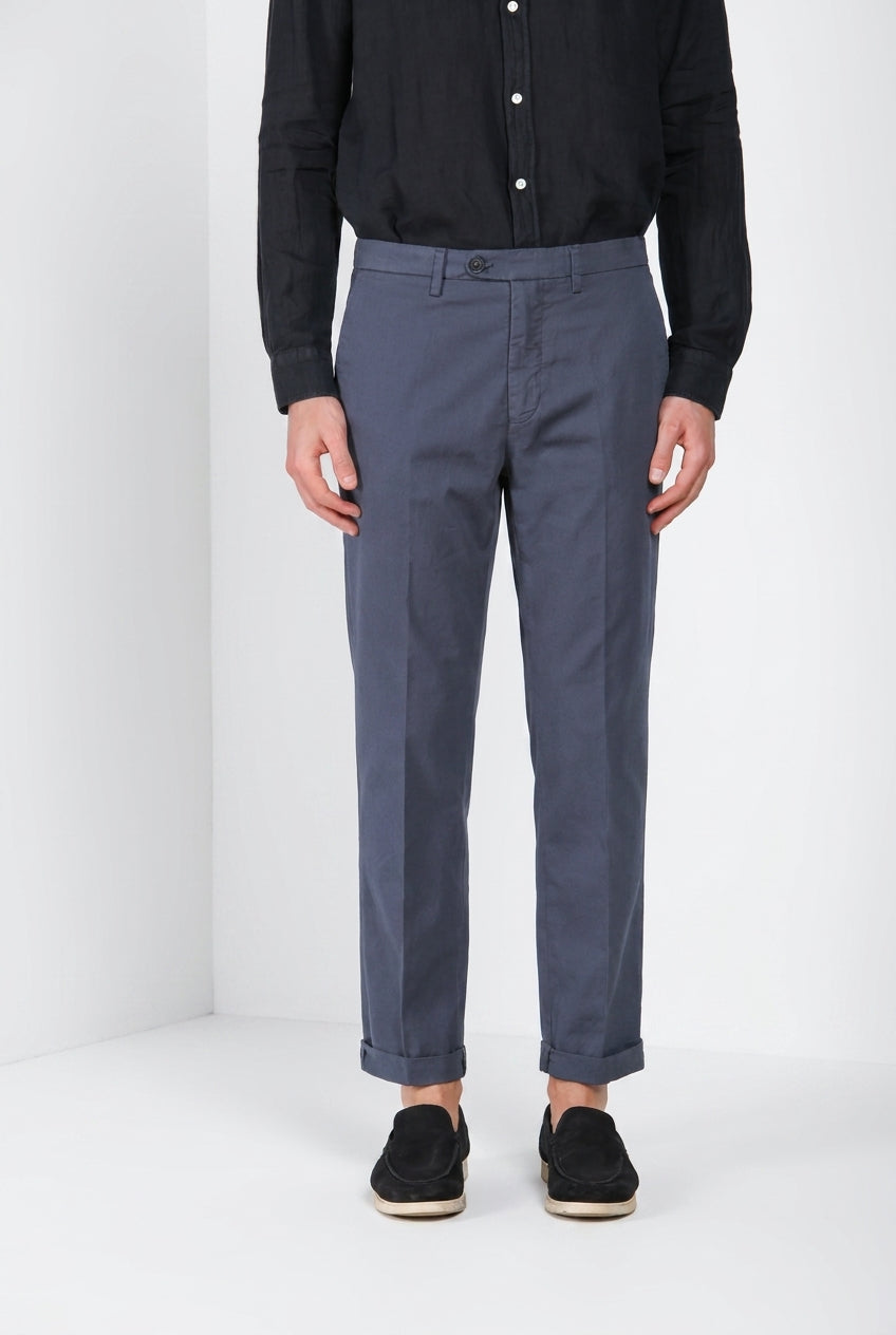 Boston men's chino pants in stretch cavalry relaxed fit