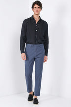 Boston Hose Chino Herren aus Stretch-Cavallery relaxed fit