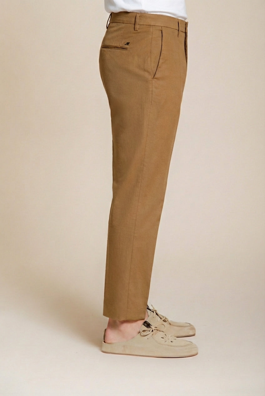 Boston pantalon chino homme en cavallery stretch relaxed fit