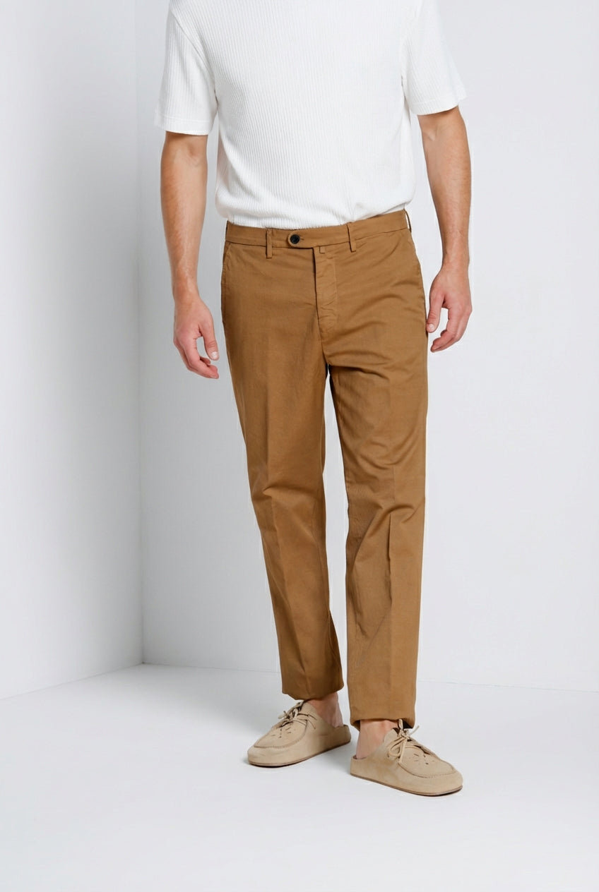 Boston pantalon chino homme en cavallery stretch relaxed fit