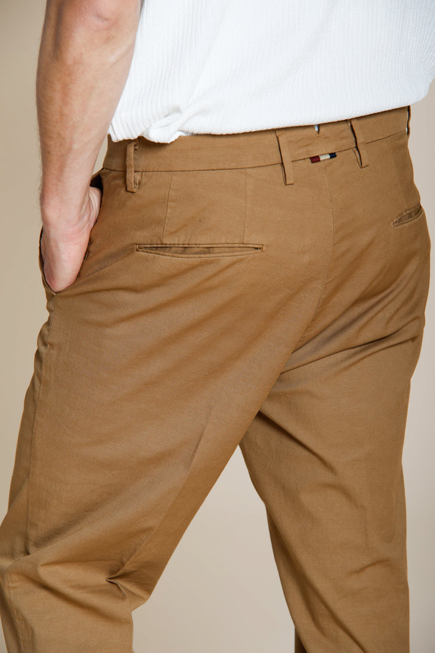 Boston pantalon chino homme en cavallery stretch relaxed fit