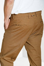 Boston pantalon chino homme en cavallery stretch relaxed fit