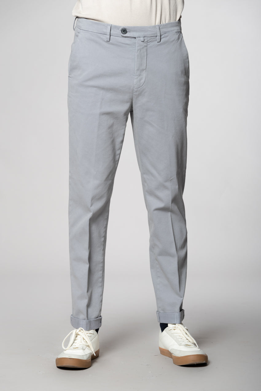 Boston pantalon chino homme en coton tissé diagonale relaxed fit





