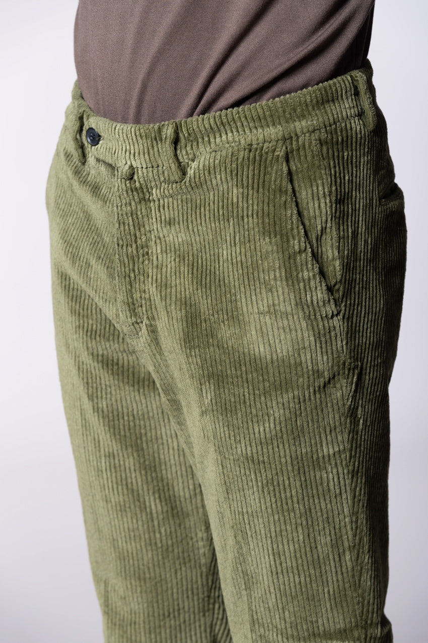 Boston pantalon chino homme en velours grosses côtes relaxed fit





