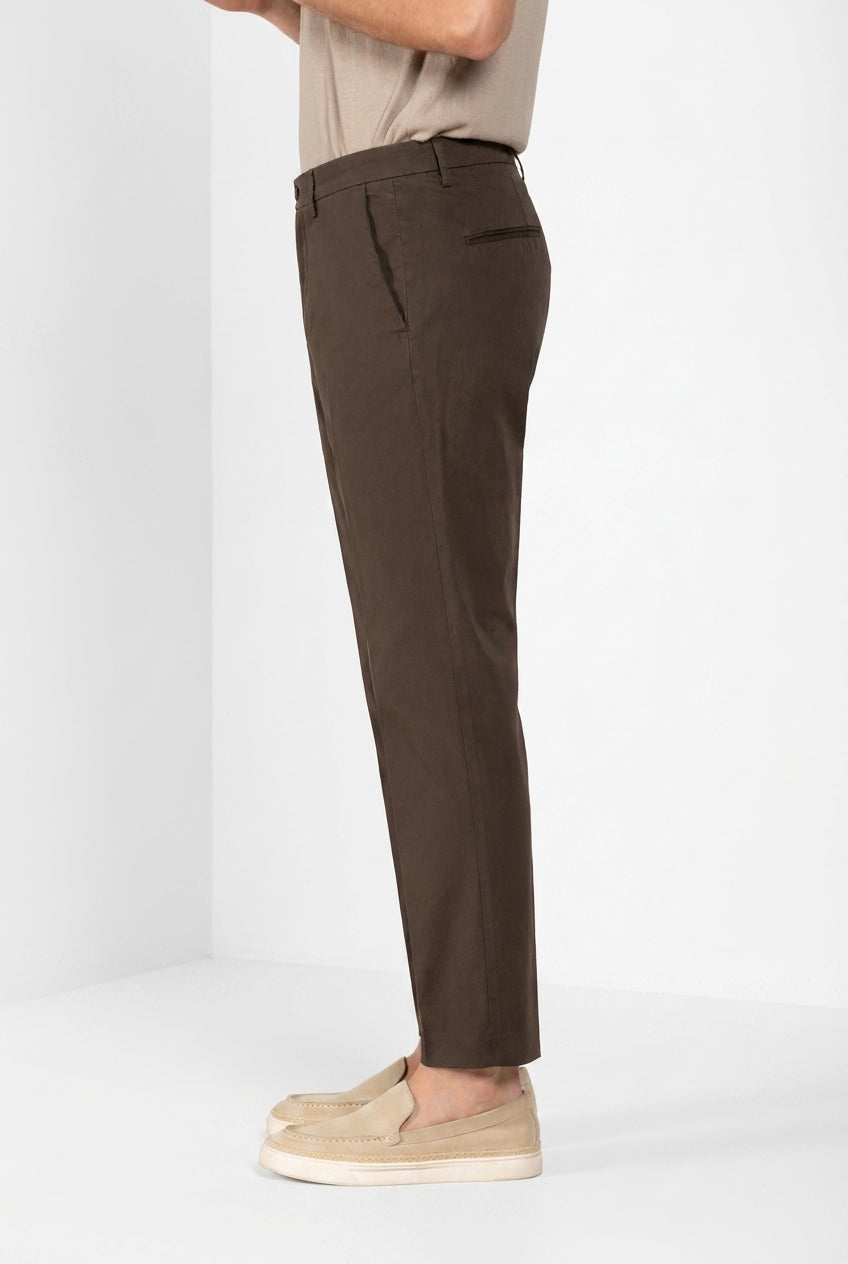 Boston men's chino pants in lightweight stretch twill relaxed fit