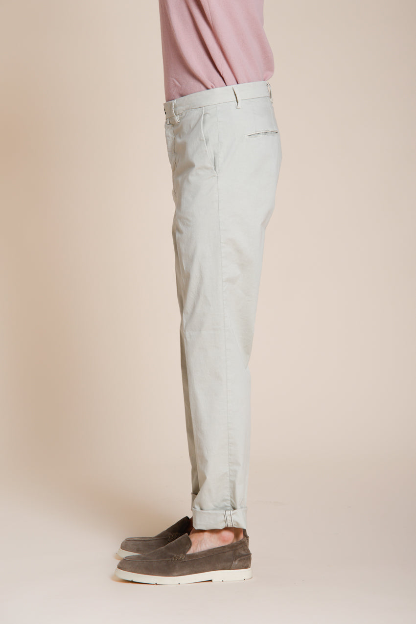 Boston pantalon chino homme en twill léger stretch relaxed fit