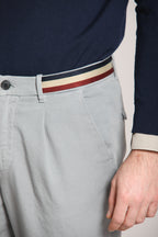 Foto 2 Pinces 22 Icon pantalone chino uomo in bul relaxed fit