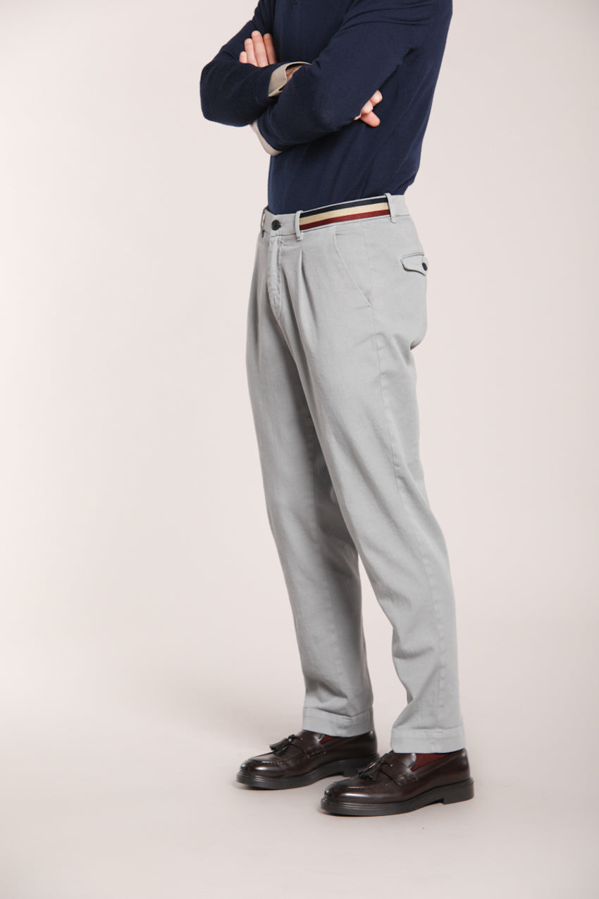 Foto 5 Pinces 22 Icon pantalone chino uomo in bul relaxed fit